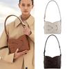 Borsa da Donna in Pelle Nuovo Design Geometrico Marca di Nicchia Francese Borsa Intrecciata Borsa a Spalla