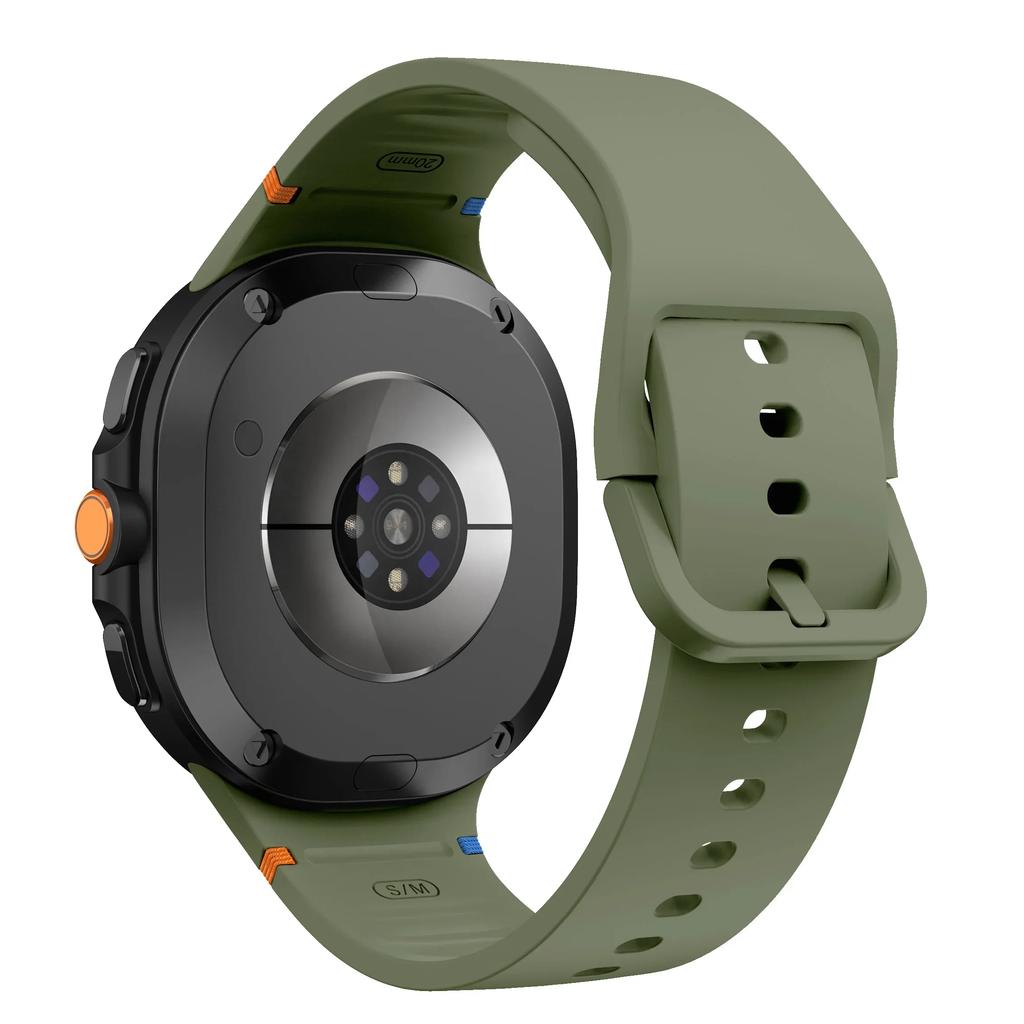 Sport Silicone Band For Samsung Galaxy Watch 8 Classic 46mm Strap For Samsung Watch8 44mm 40mm Wristband Bracelet Accessories