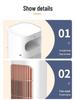 Portable Desktop Vertical Fan Heater - Quick Heating for Home or Dorm
