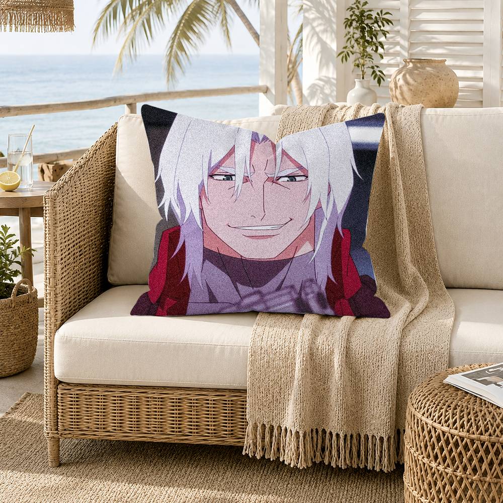 CClassic Game DDevil May Cry Pillow Case for Sofa Living Room Home Office Decor Protective Cover