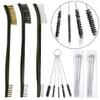 6 Pack Heavy Duty Carburetor Cleaning Set Contains 28 Pieces Of Needle Brushes And Scrapers