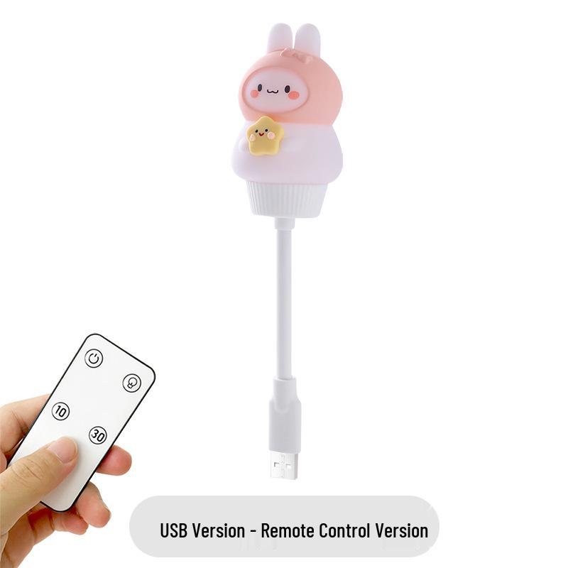 USB Voice-Controlled Dimmable Night Light for Children's Room