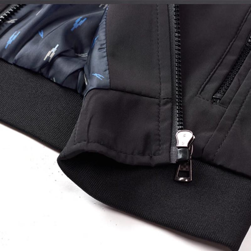 Pierre Cardin Men's Stand Collar Casual Jacket