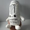 Pluszowa zabawka puszka napoju energetycznego White Monster Energy Zero Cukru Symulacja puszki napoju Wypchana lalka Miękka figurka Dekoracja domu Prezent dla przyjaciół Ozdoba na sofę do sypialni