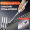 2in1 Grout Gap Cleaning Brush Multifunctional Long Handle Floor Line Cleaning Brush Tile Dead Corner Cleaning Brush