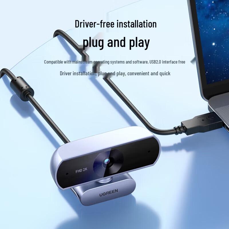 Ugreen USB-Computerkamera mit Mikrofon