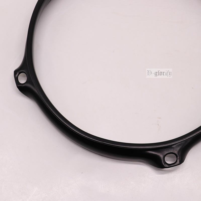 Legering 6-inch 4-gaats Trommelrand Snare Rand Trommelrand Voor 6'' Snaredrum Percussie-instrument Percussie-instrument Onderdelen