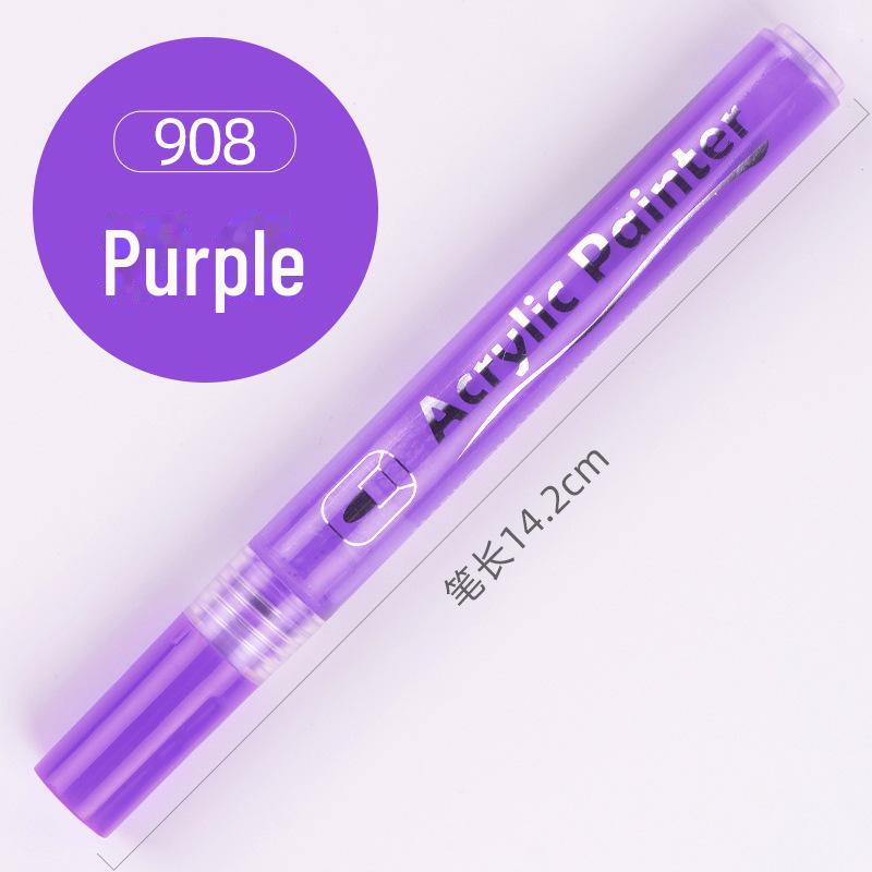 Sada akrylových fixů: Vodotěsné, Bílé, na Kámen, Keramickou Malbu - 12 Barev