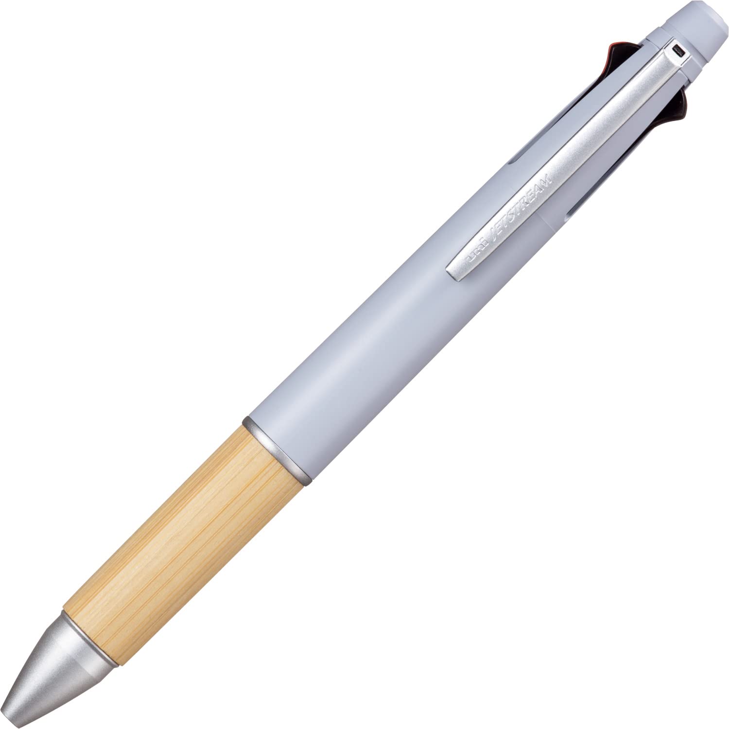 

Mitsubishi Pencil Ручка Jet Stream BAMBOO сине-серая многофункциональная 4&1 0.5 MSXE5200B5.79