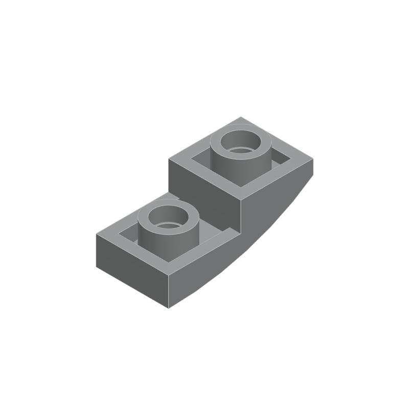 10 Stück 24201 Schräge Gebogen 2 x 1 x 2/3 Umgekehrtes Bauteil Moc Farbige Zubehörteile Kompatibel mit Brick DIY Kinderspielzeug