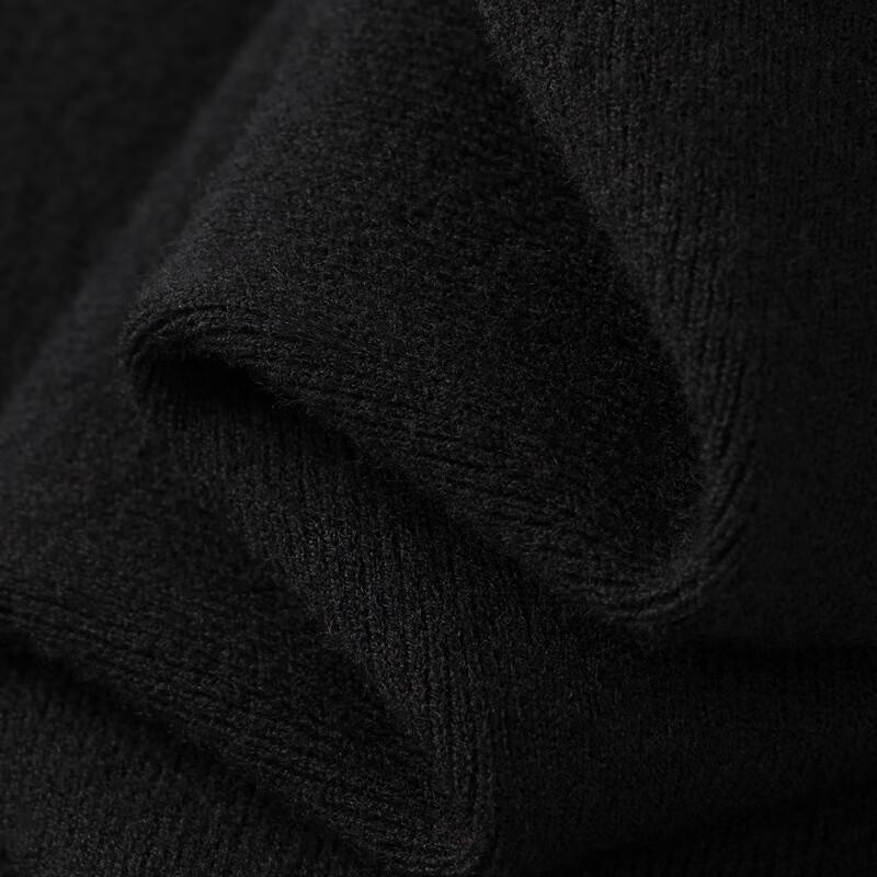 Broadcast Women's Black Round Neck Short Sleeve A-Line Midi Dress