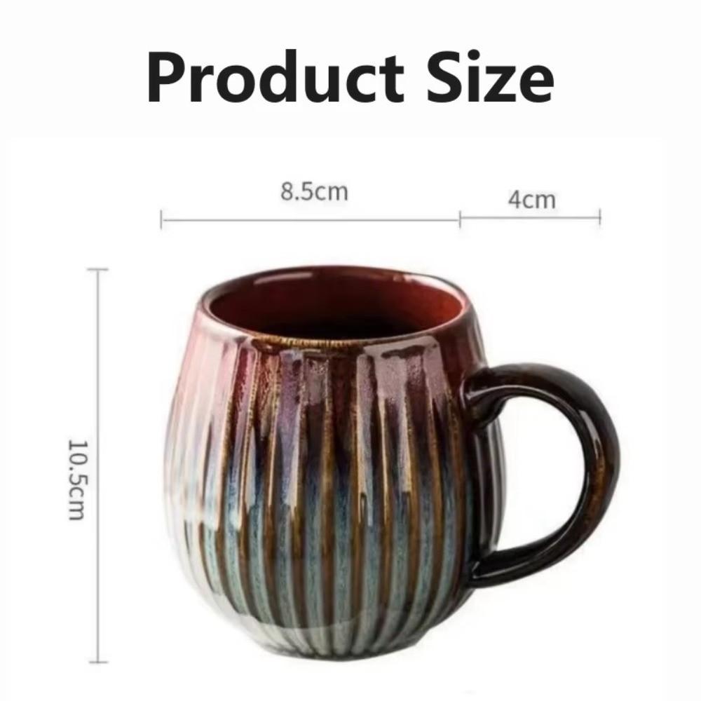 New 500ml Coffee Mugs Ceramic With Handle Milk Tea Cup Breakfast Cup