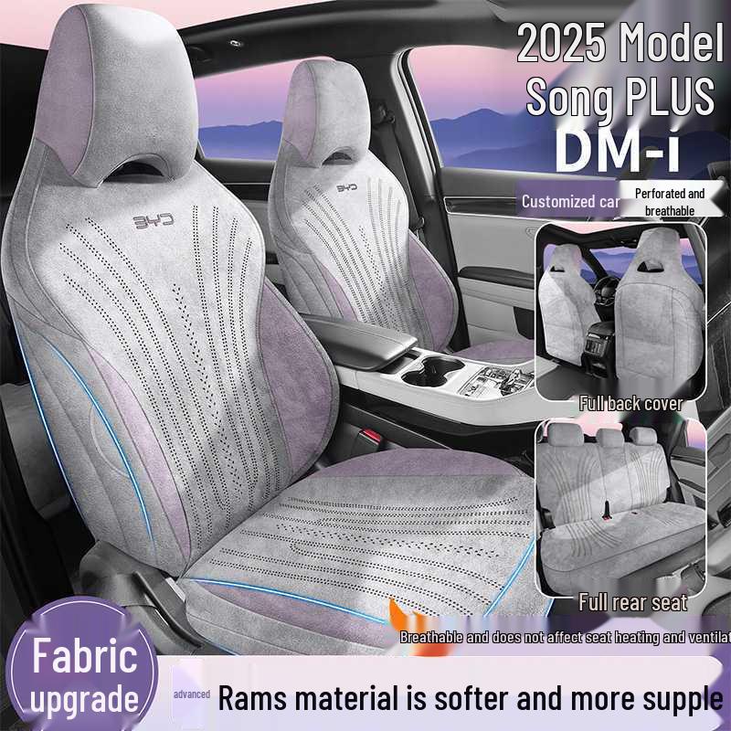 BYD Song PLUS DMMI Seat Cushions: Rams 23-2025 All-Season Car Seat Covers