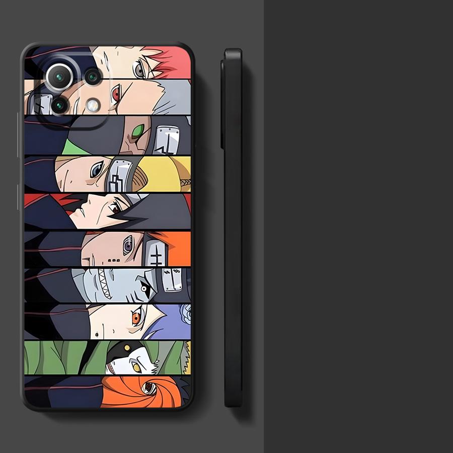 

Case for Xiaomi Mi 11 12 13 Lite 13 14 15 Pro 12X 10T 11T 12T Pro Black Soft Phone Cover Anime Akatsuki Art Xiaomi Mi 10T 5G