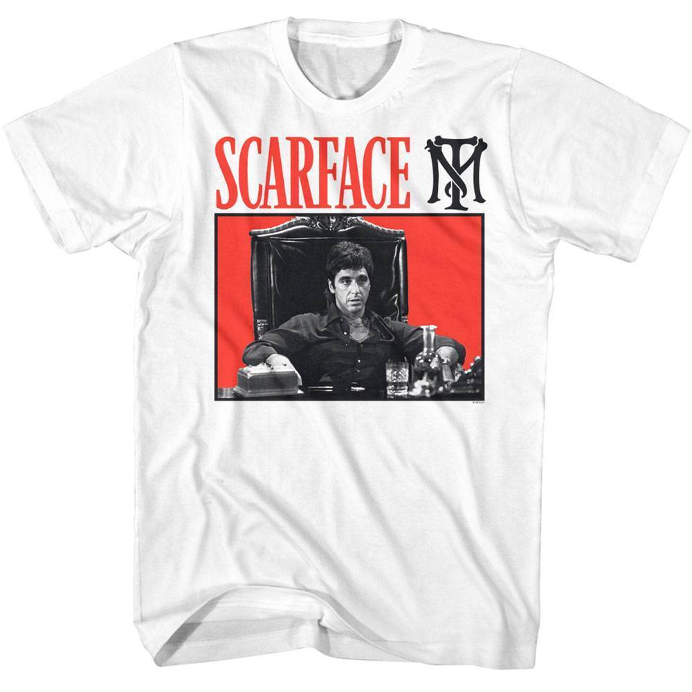 Scarface Tony Faces Reality Men T Shirt XXXXL