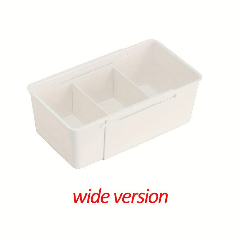 Expandable Storage Drawer Organizers Sliding Bin Plastic Desk Trays With Items Clothing Underwear Storage Kitchen Containers