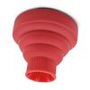 Silicone Collapsible Hair Dryer Diffuser Travel Portable Folding Blow Dryer Diffuser Attachment Red