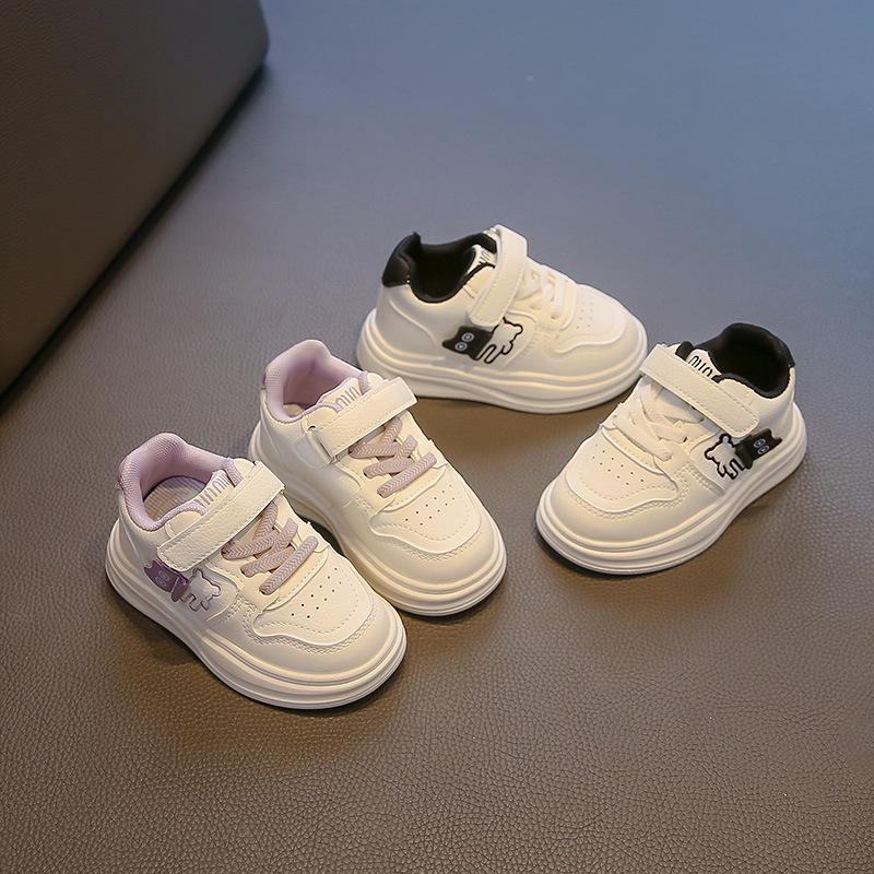 Children's Little White Shoes 2025 Spring and Autumn New Korean Version of Girls Board Shoes Boys Casual Sports Shoes Children's Shoes Fashion