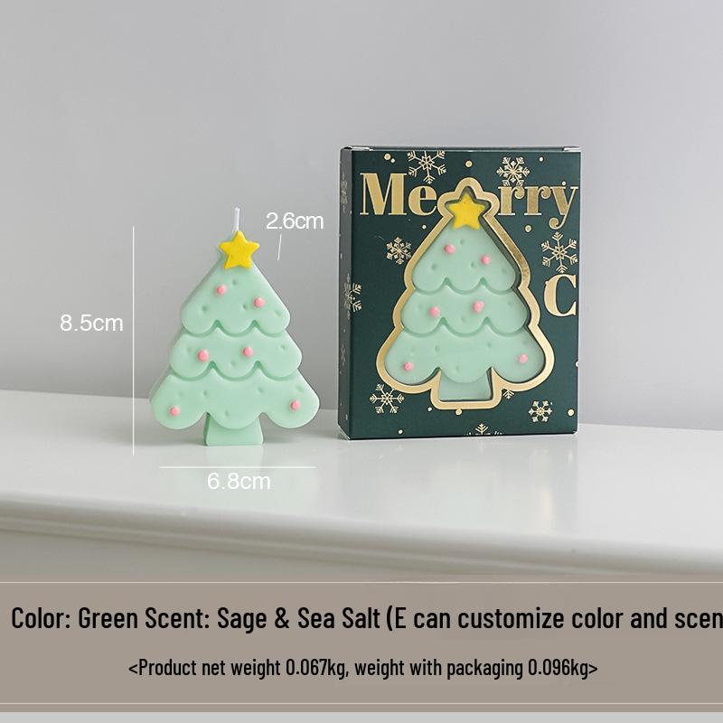 Santa Claus Scented Candle Gift Set - Festive Fragrance for Holiday Atmosphere