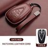 3/4/5 Buttons Genuine Leather Auto Smart Key Fob Cover Case Fit For Changan Unit Unik Cs35Plus Cs55 Plus Cs75 Plus Oshan X7 X5 Protector Bag
