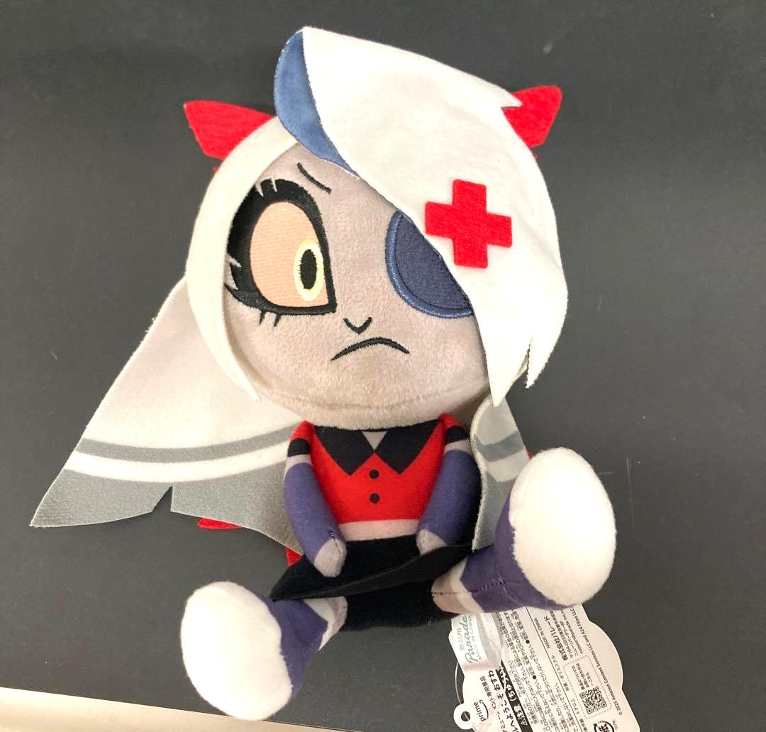 Hazbin Hotel Vaggie Sitting Plush Toy ROUND1 Limited Edition From Japan FS