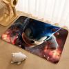 Classic Anime S-Sonic Characters Floor Mat Floor Mat Soft Flannel Non-Slip Door  Rug for Living Room
