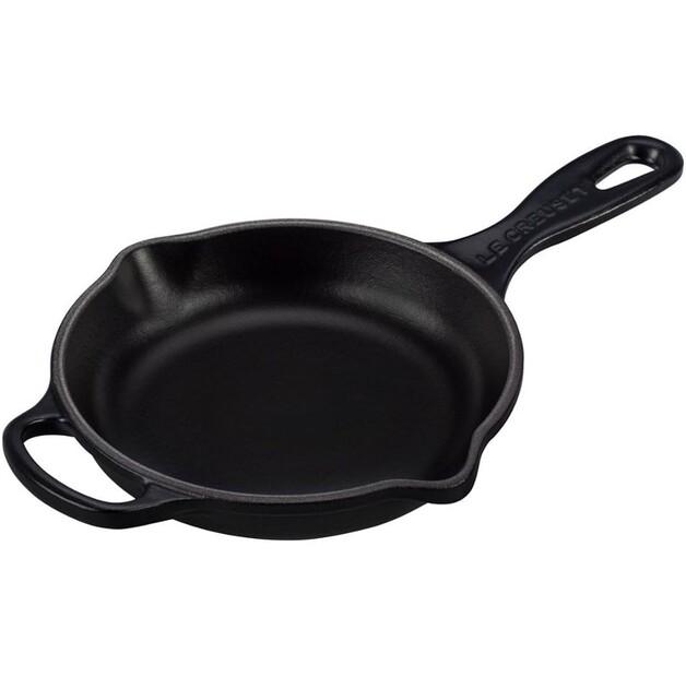 

Чугунная сковорода/сервировочная сковорода Le Creuset Signature, круглая, 16 см, черная матовая (20182160000422)