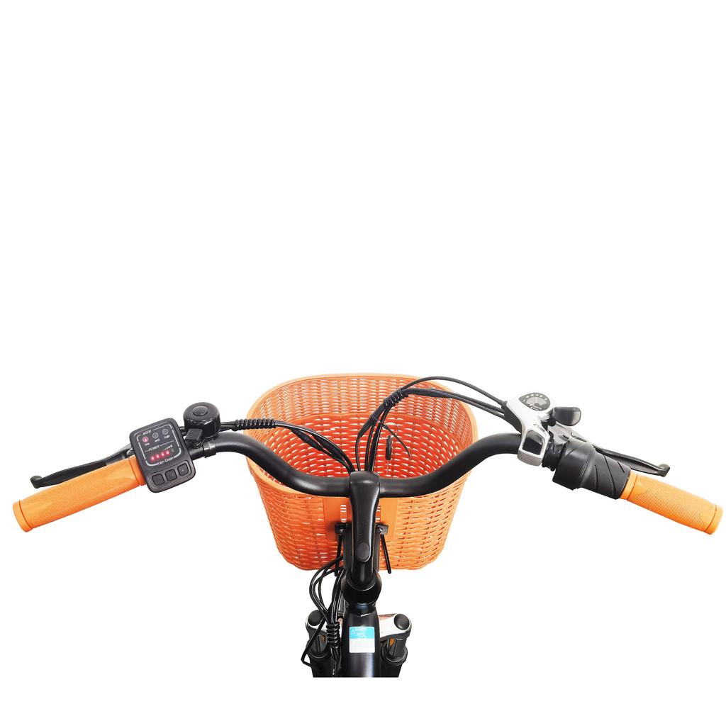 TTGO YY-26ST Black/white 250W motor+36V14.5AH Detachable Battery, 26 * 1.75 Inch Tires Ximano 6-speed 25KM/H Urban Road Electric Bicycle