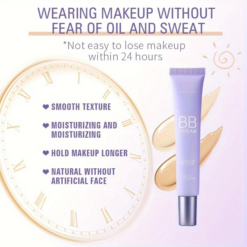 Ultimate Flawless Finish BB Cream Long-Lasting Full Coverage Concealer Oil-Control Even Skin Tone Hydrating Anti-Acne