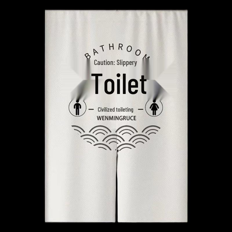 

Jinsu Bathroom Door Curtain