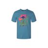 T Shirts Men's Blue Crew Neck Moderate Straight Fit CU6949-424