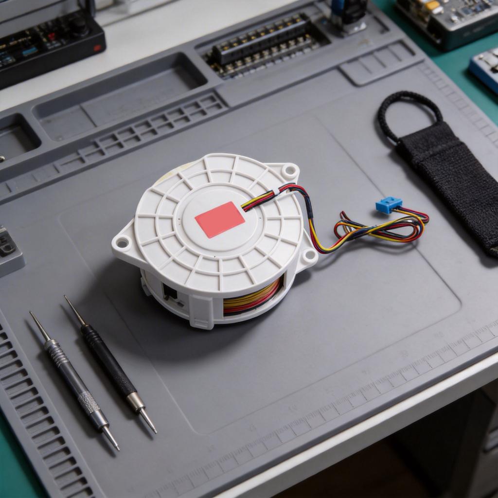 Refrigerator Evaporator Fan Motor 12V 1A DC Compatible with EAU64824806 Model for Energy Efficient Cooling and Quiet Performance