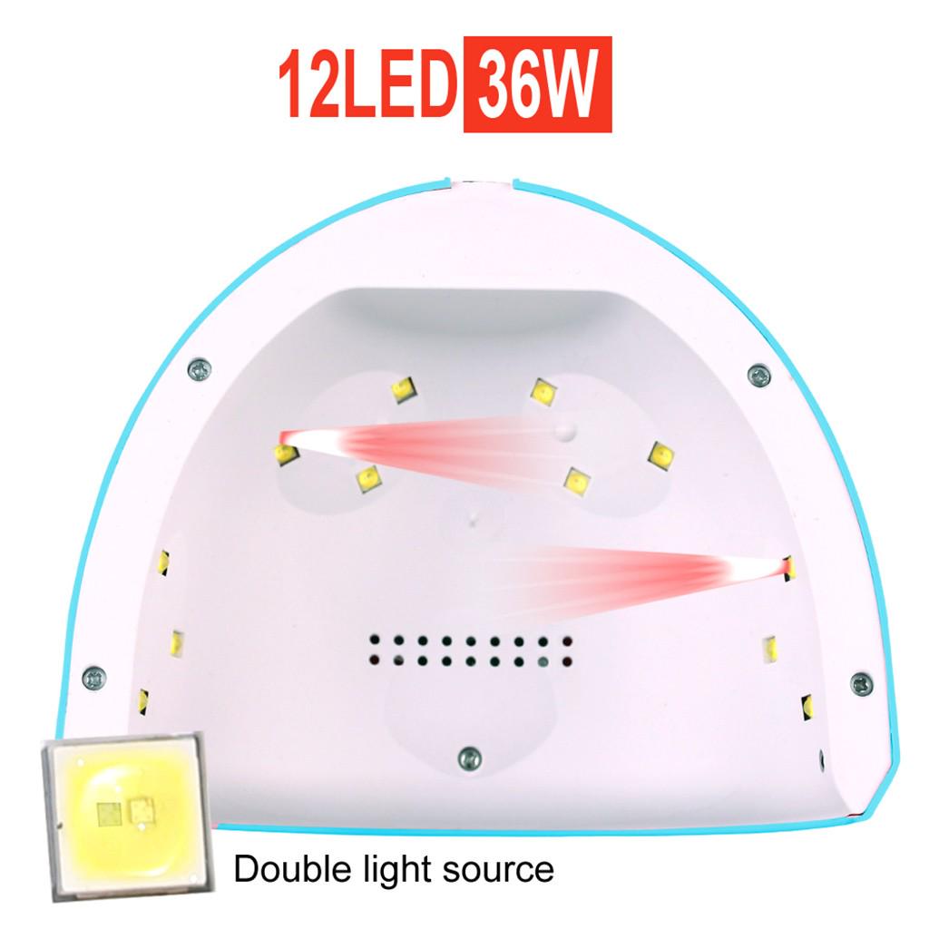 36W Intelligent Induction USB Power Nail Lamp Manicure Light Machine Nair Dryer