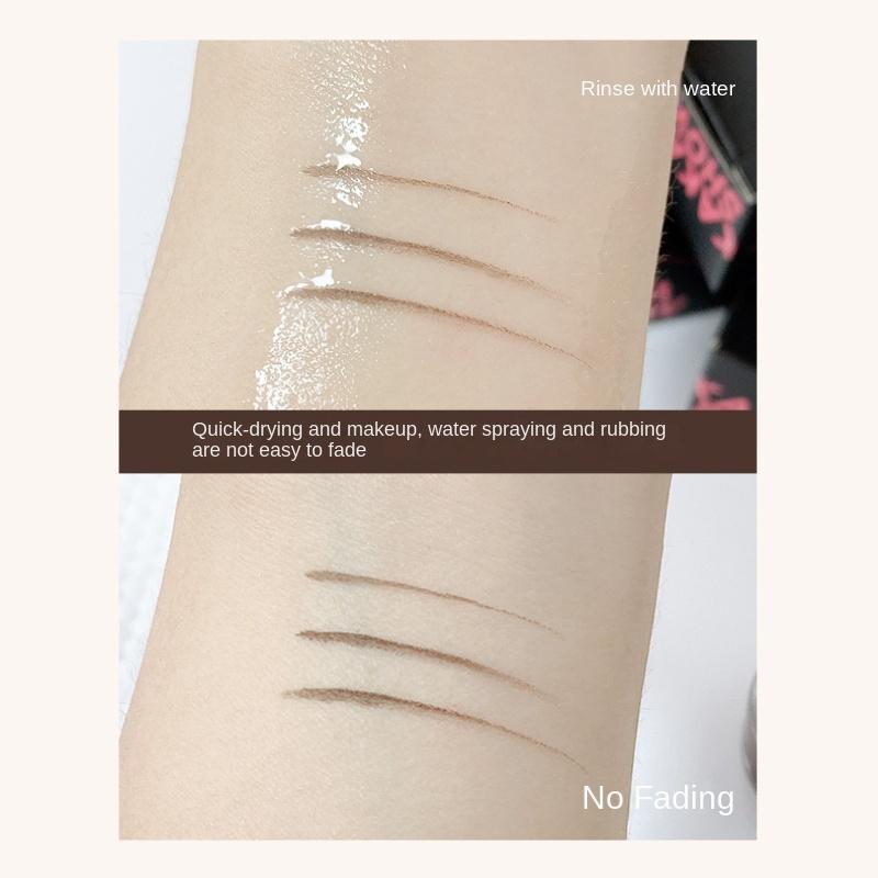 Misty Cushion Eyebrow Cream Natural Dimensional Wild Eyebrow Rooted Waterproof Long Lasting Eyebrow Powder Free Eyebrow Brush