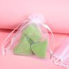 100pcs Drawstring Organza Bag Jewelry Pouch Wedding Party Favor Gift Bag White
