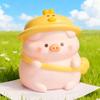 Vinyl Cartoon Pig Money Box Large Capacity Saving Box Cute Piggy Bank  Children Use