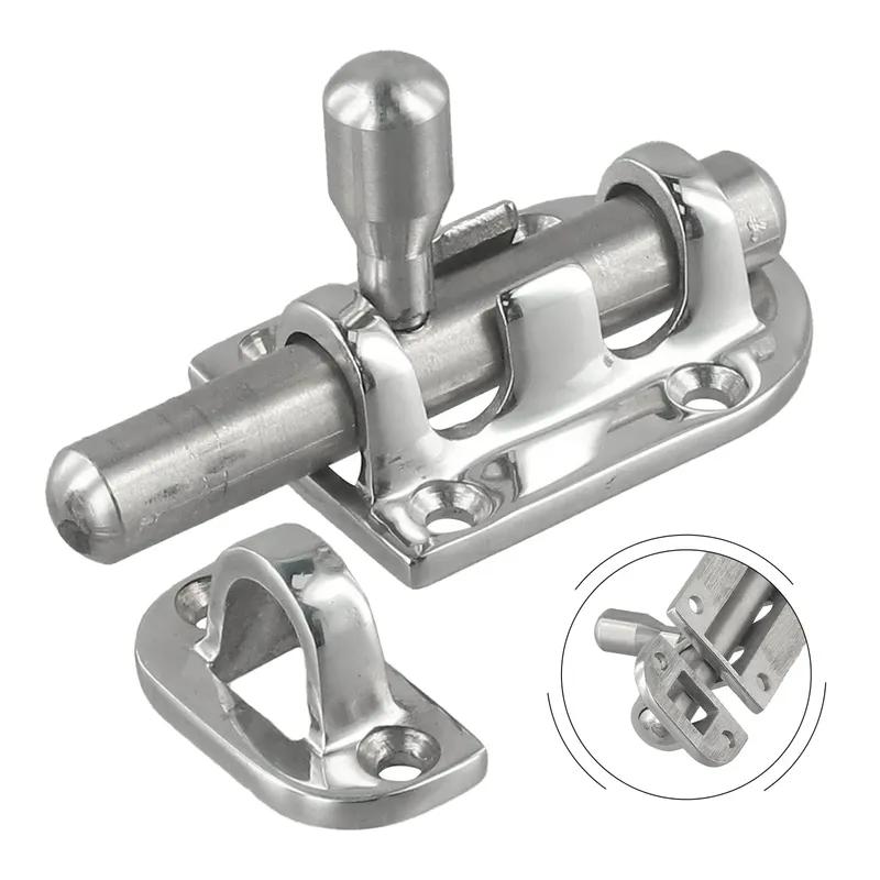 1pc 316 Stainless Steel Boat Door Lock Latch 60cm Marine Boat Door Window Lock Latch Slide Bolt Clasp