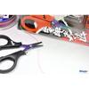 MARUSHINGYOGU (Marushin Fishing Gear) Sharpness Scissors, Compatible with PE Line, Orange