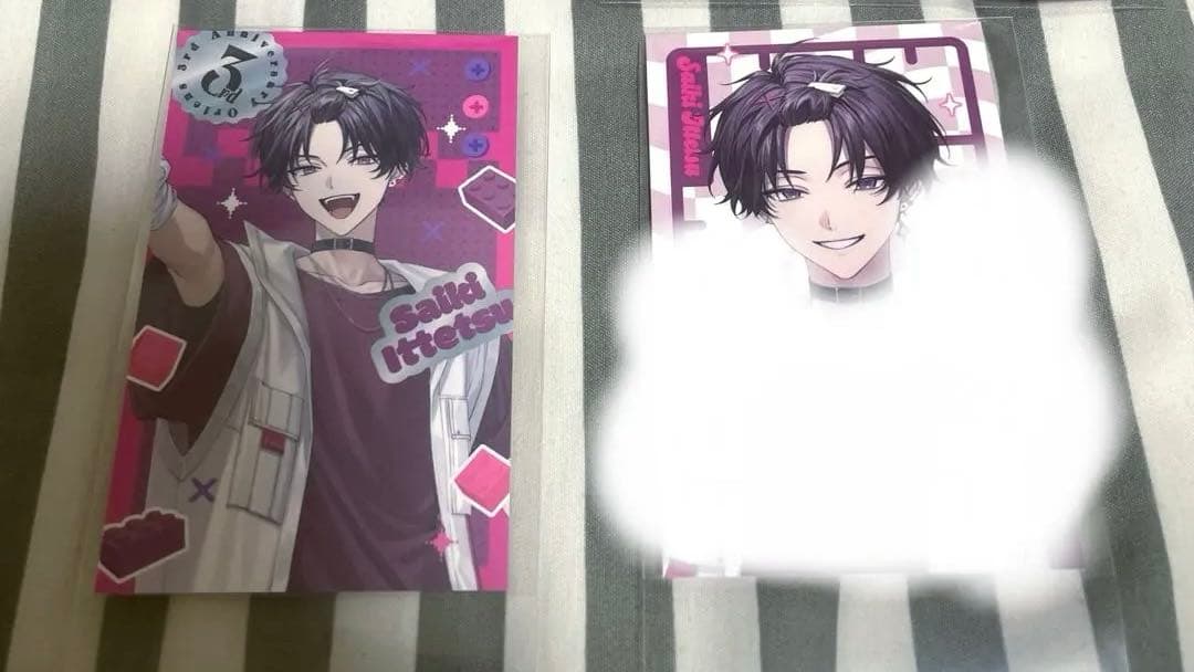 

[USED] Nijisanji Saeki Ittetsu Oriens 3rd Anniversary Card Rare Bonus