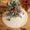White Knitted Christmas Tree Skirt - Bestseller Holiday Decoration