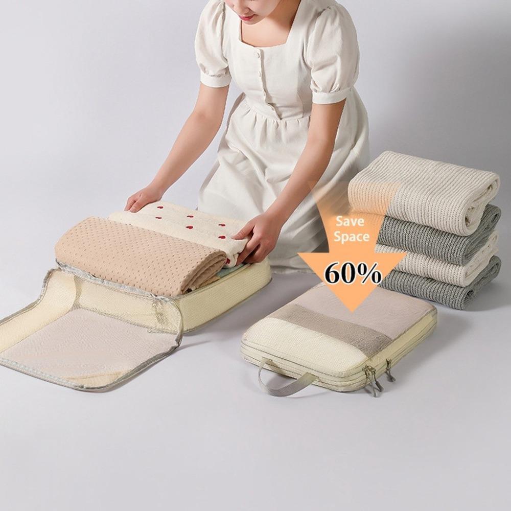 5Pcs Mesh Surface Waterproof Travel Organizer Bag 5 in 1 Set Toiletries Bag  Home