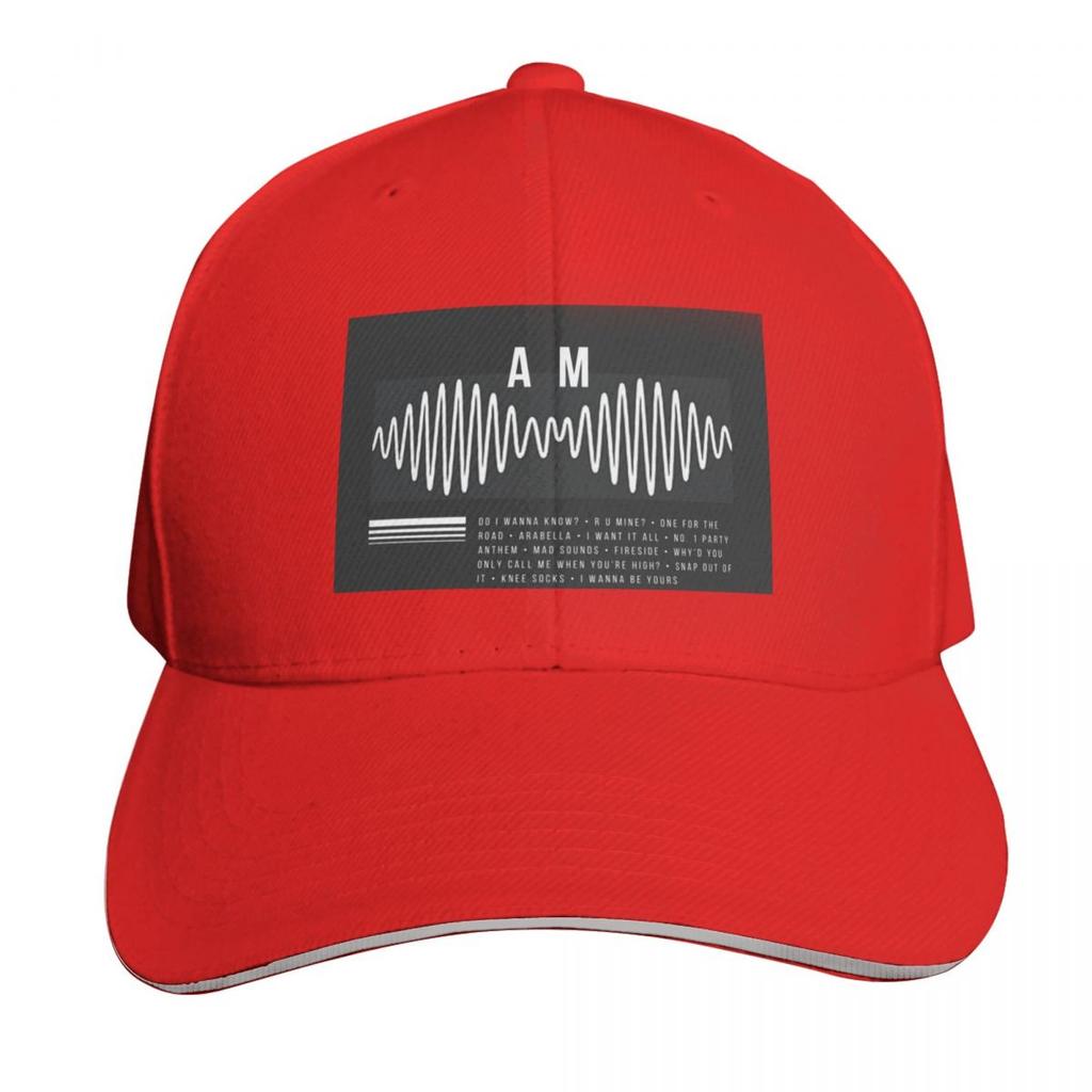 Arctic Monkeys AM Album Art Baseball Cap Wild Ball Hat Golf Hat Uv Protection Solar Hat Luxury Hats Unisex Womens