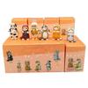 4cm Mofu Katze Sand Action Figur Sammlungsset Tier Kopfbedeckung Puppe Kawaii Niedlich PVC Modell Schreibtisch Dekoration Bastelartikel Geschenke Spielzeug
