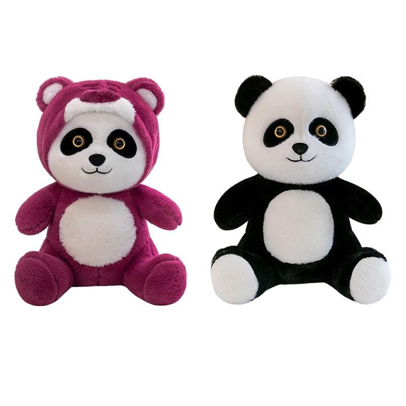 Cute Panda Plush Toy For Girls Perfect Birthday Gift Or Opening Event Present 40cm 0.5kg