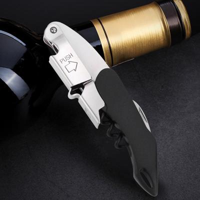 Bottle Opener Multi-Functional Non-slip Handle Labor-Saving Stainless Steel 2 In 1 Wine Bottle Cork Remover Kitchen Accessories