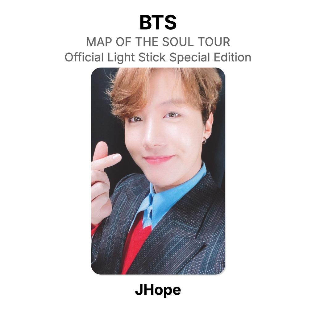 BTS MAP OF THE SOUL TOUR Official Light Stick Special Edition Official Photocard