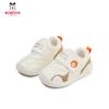 Babudou baby girl shoes, new autumn collection, leather upper, functional shoes for toddlers, non-slip, soft sole, and baby boy walking shoes