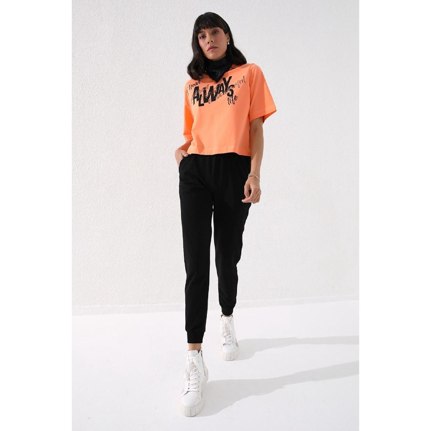 

Black High Waist Jogger Comfort XS зелений