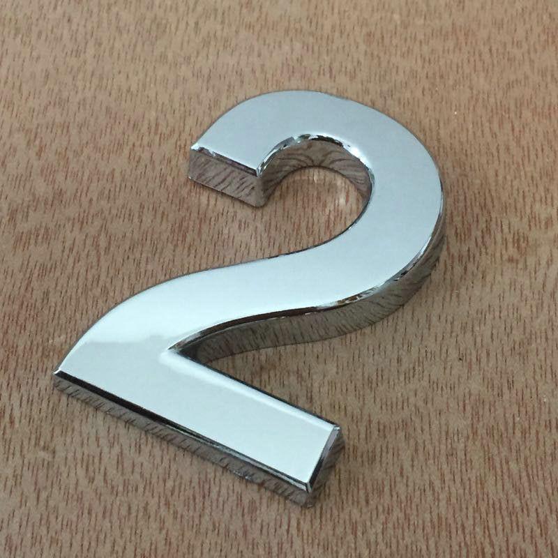 3,9-дюймова АБС дверна табличка з гальванічним покриттям, цифровий номерний знак, готель, вулиця, цифровий номер будинку, золото, срібло, чорний, бронза