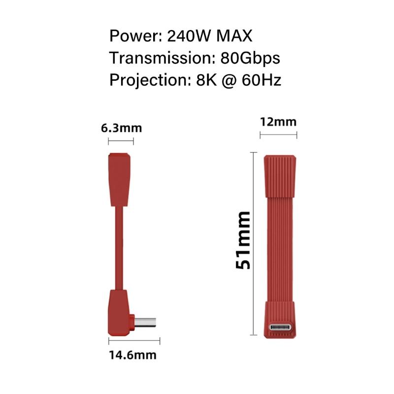 Schnelles 240W Typ-C-zu-Typ-C-Kabel Mit Gleichzeitiger Lade- und Datensynchronisation Flexibles TPE Universelle Kompatibilität